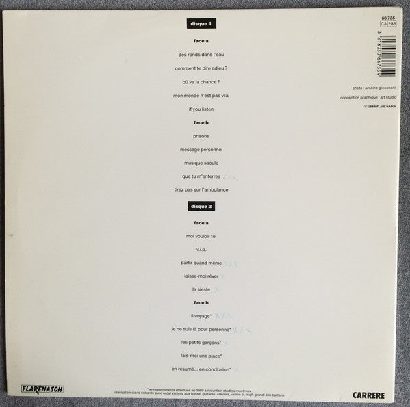 Release: Vingt Ans  Vingt Titres-Vinyl-France-1989-66 735, 66.735-4585444