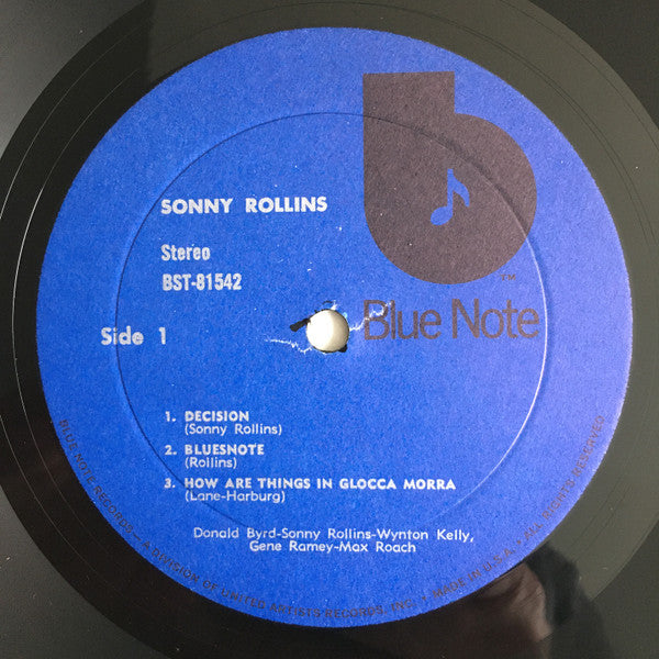 Release: Sonny Rollins-Vinyl-US-1973-BST 81542-2895015