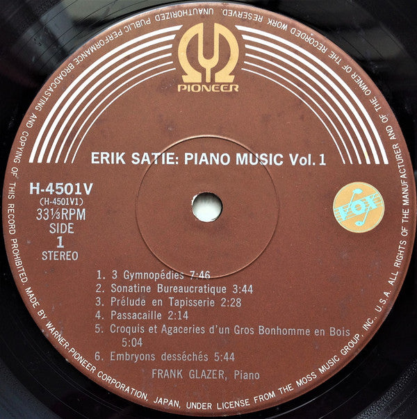 Piano Music Vol. 1