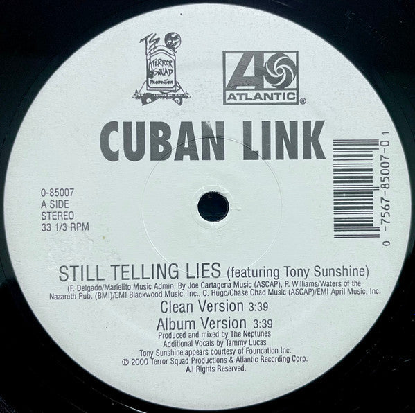 Master Release: Still Telling Lies by Cuban Link