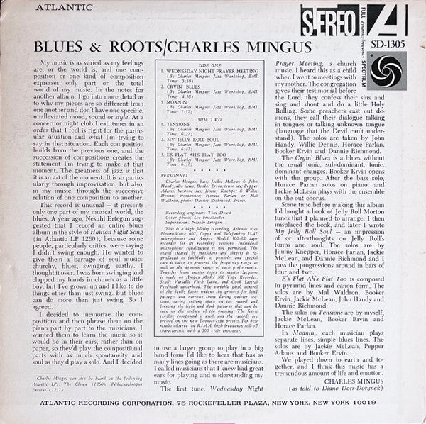 Master Release: Blues & Roots by Charles Mingus
