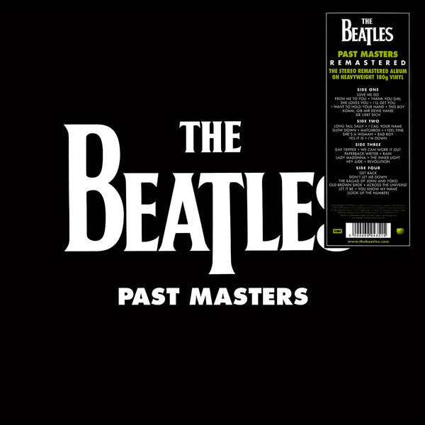 Release: Past Masters Volumes One & Two-Vinyl-Europe-2012-5099969943515, 5099969943515-4036975