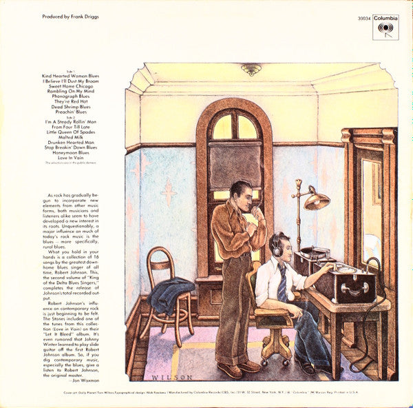 Release: King Of The Delta Blues Singers (Vol. II)-Vinyl-US-1981-PC 30034, 30034, C 30034-1150768