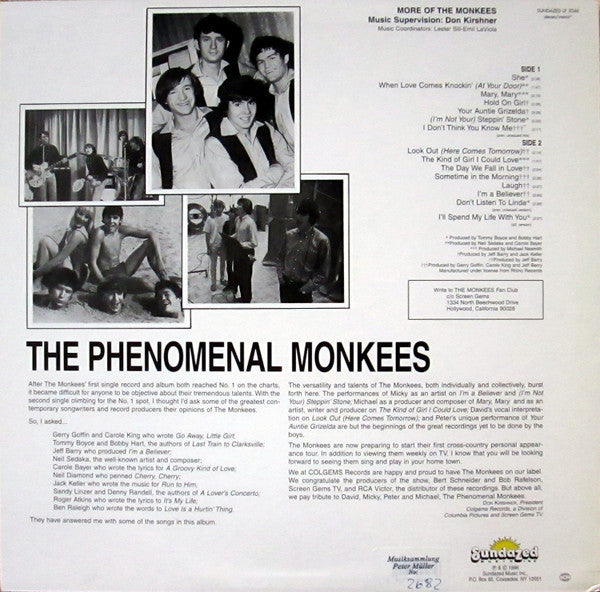 Release: More Of The Monkees-Vinyl-US-1996-LP 5046-2739415