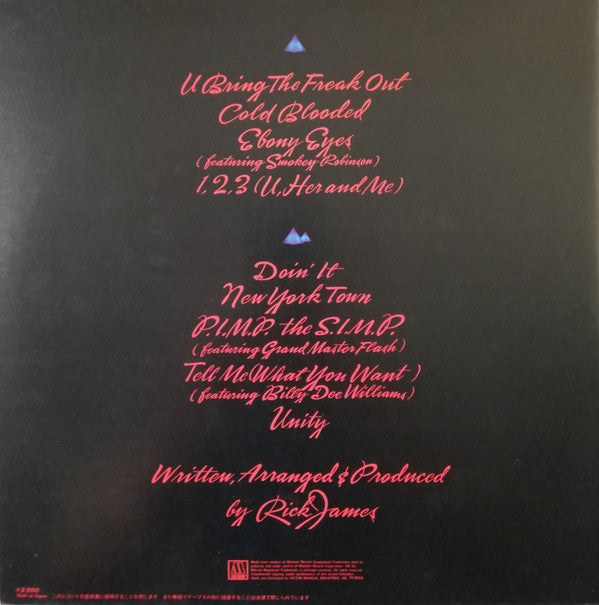 Release: Cold Blooded-Vinyl-Japan-1983-VIL-6063-7413971
