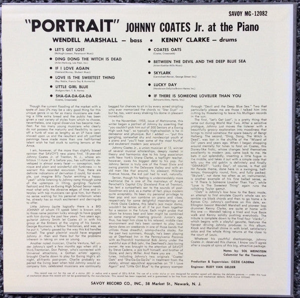 Release: Portrait - At The Piano With Rhythm-Vinyl-Japan-1990-KIJJ-2019, MG-12082-7658890