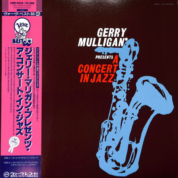 Release: Gerry Mulligan Presents A Concert In Jazz-Vinyl-Japan-1985-20MJ 0045-7694000