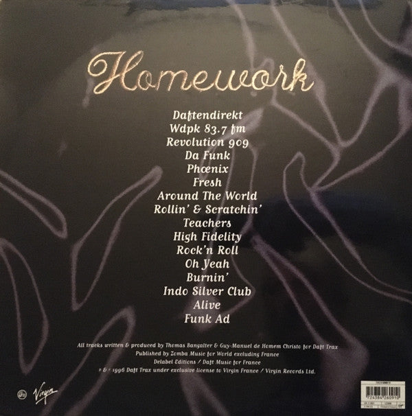Master Release: Homework by Daft Punk