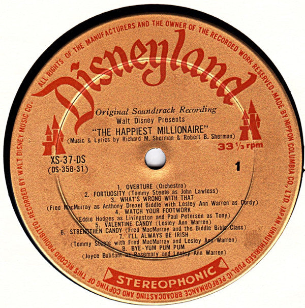 Walt Disney's The Happiest Millionaire - Original Soundtrack Recording (Golden Series, Deluxe Edition)