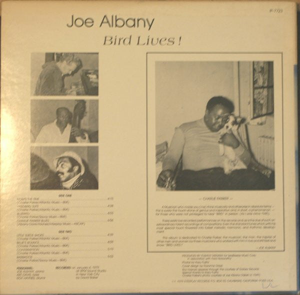 Release: Bird Lives!-Vinyl-US-1979-IP-7723-5510199