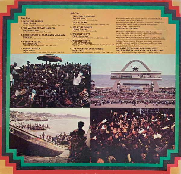 Release: Soul To Soul (Music From The Original Soundtrack - Recorded Live In Ghana, West Africa)-Vinyl-US-1971-SD 7207-4473358