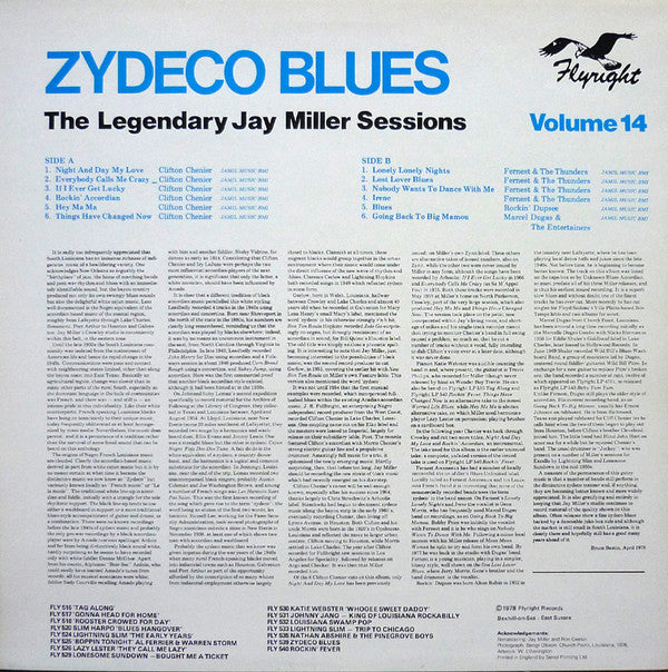Master Release: Zydeco Blues by Various