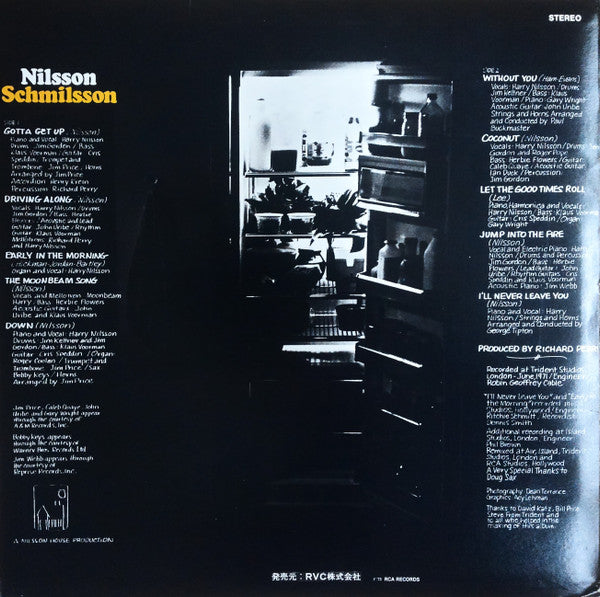 Release: Nilsson Schmilsson-Vinyl-Japan-1973-RCA-6156-6842690