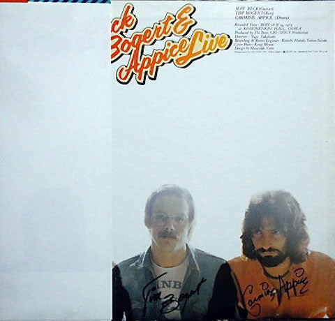 Master Release: Beck, Bogert & Appice Live by Beck, Bogert & Appice