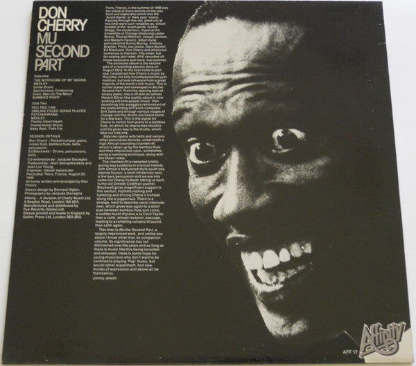 Release: "Mu" Second Part-Vinyl-UK-1978-AFF 17-2225574