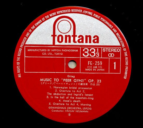 Music To Peer Gynt Op.23
