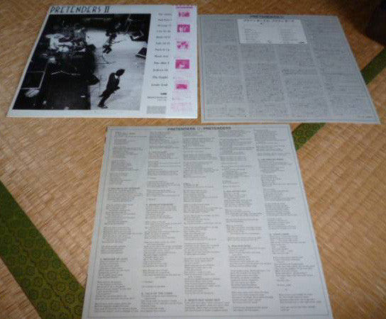 Release: Pretenders II-Vinyl-Japan-1984-P-8635-6729362