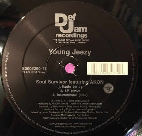 Release: Soul Survivor-Vinyl-US-2005-B0005290-11, B0005290-11-2515457