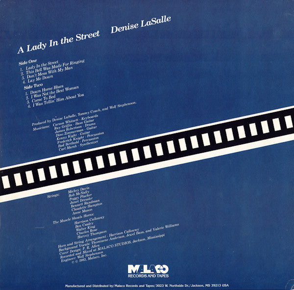 Release: A Lady In The Street-Vinyl-US-1983-MAL 7412-1924050