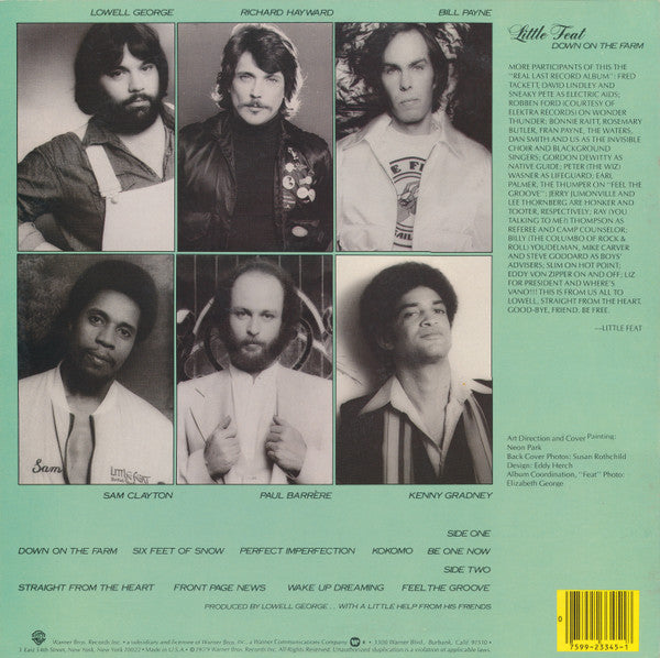 Release: Down On The Farm-Vinyl-US-1979-HS 3345-7460455