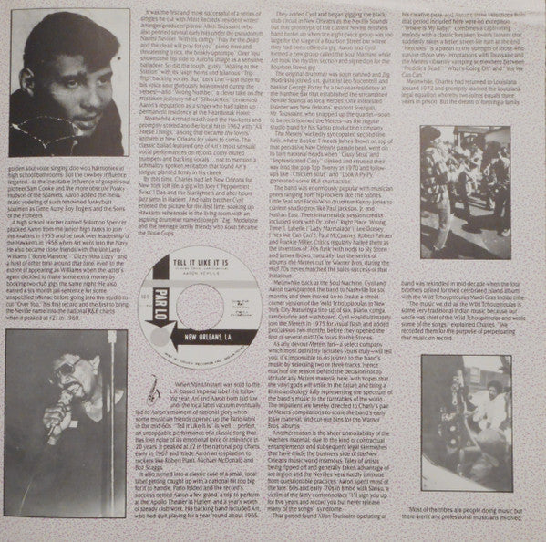 Treacherous: A History Of The Neville Brothers (1955 -1985)