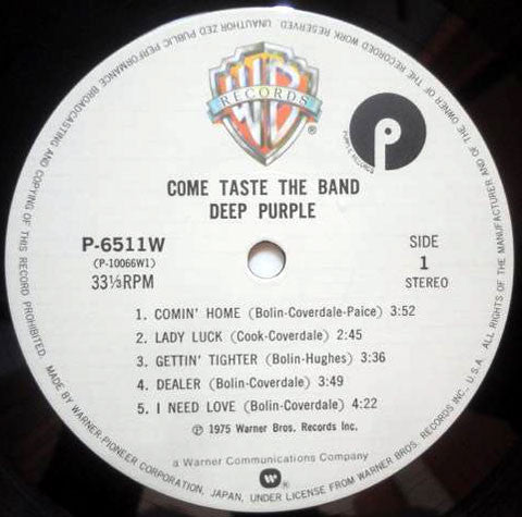 Come Taste The Band