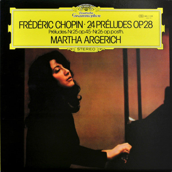 Release: 24 Préludes, Op. 28 · Préludes Nr. 25, Op. 45 · Nr. 26, Op. Posth.-Vinyl-Japan-1977-MG 1100, 2530 721-6319190