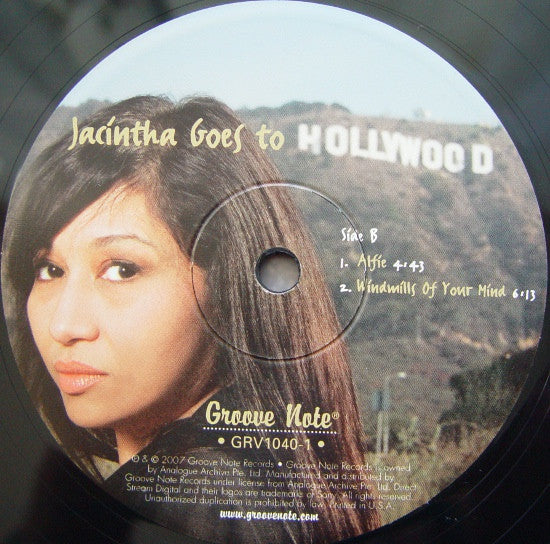 Jacintha Goes To Hollywood