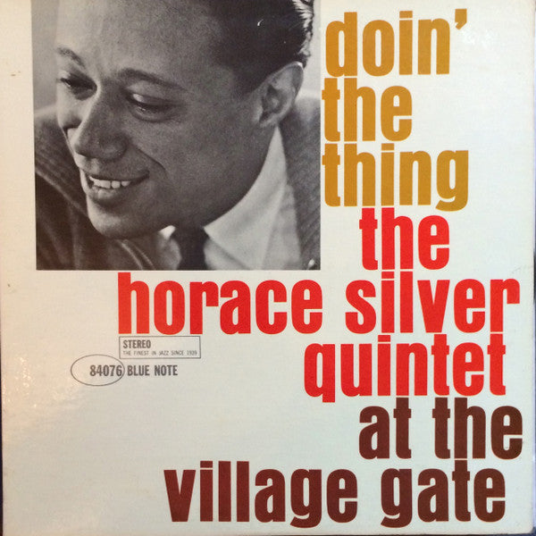 Release: Doin' The Thing - At The Village Gate-Vinyl-US-1961-BST 84076, ST-84076, 84076-7267204