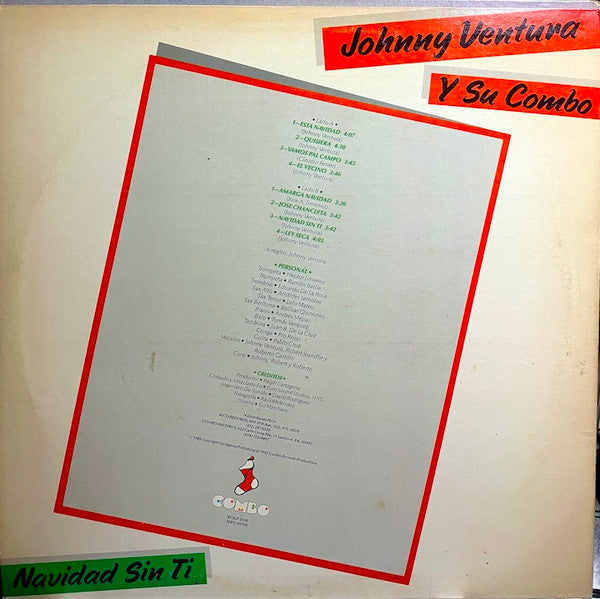 Master Release: Navidad Sin Ti by Johnny Ventura Y Su Combo