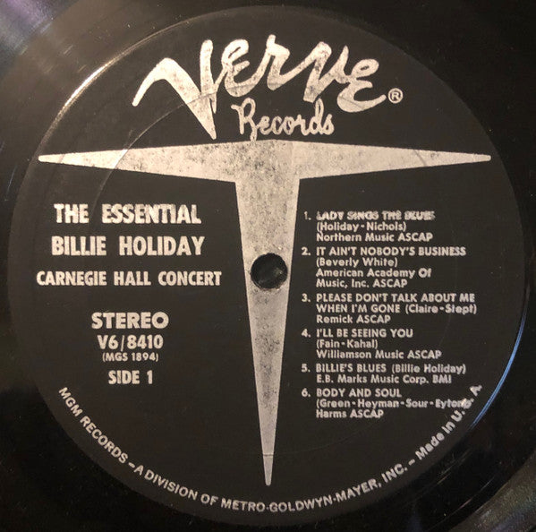 The Essential Billie Holiday (Carnegie Hall Concert Recorded Live)
