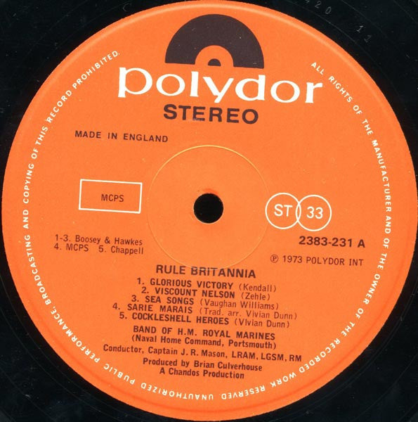 Rule Britannia