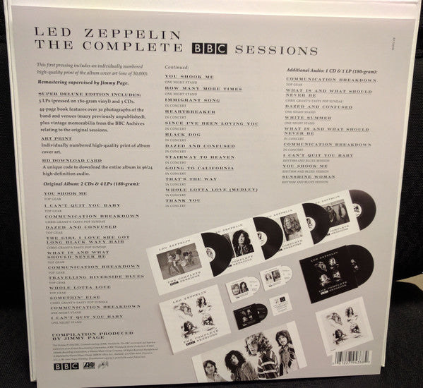 Master Release: BBC Sessions by Led Zeppelin