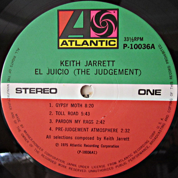 Release: El Juicio (The Judgement)-Vinyl-Japan-1975-P-10036A-2937624