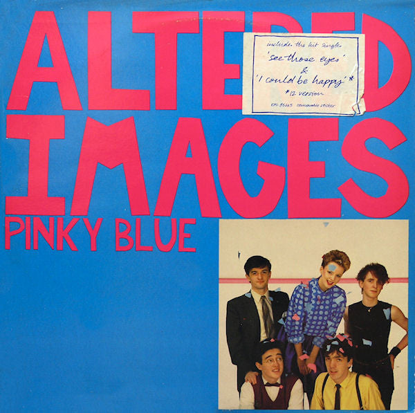 Release: Pinky Blue-Vinyl-UK-1982-EPC 85665-1670200