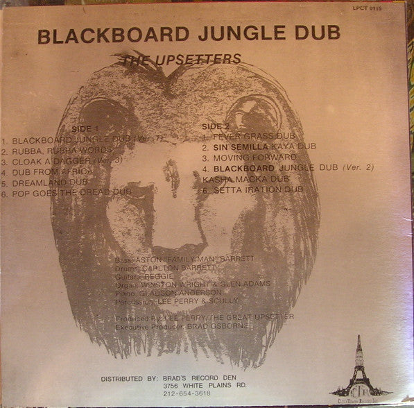 Master Release: Blackboard Jungle Dub by The Upsetters