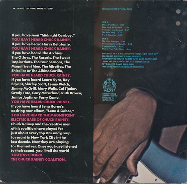 Release: The Chuck Rainey Coalition-Vinyl-US-1970-SK-1008D-2315248