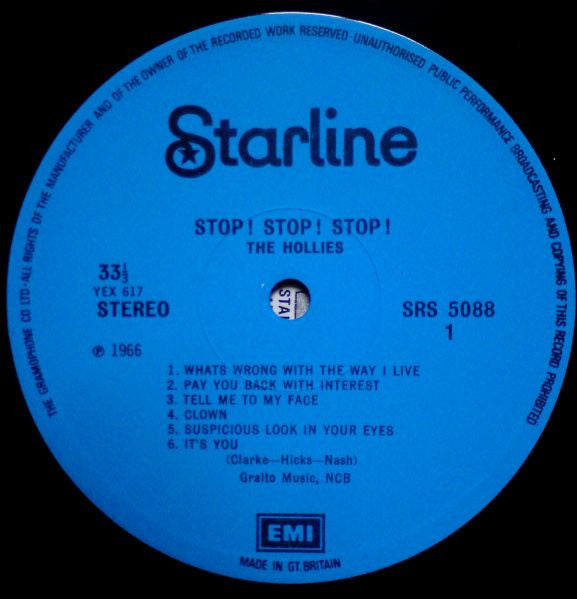 Stop! Stop! Stop!