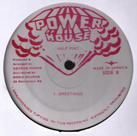 Master Release: Greetings by Half Pint (3)