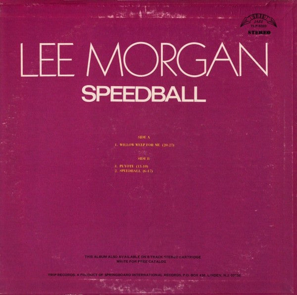 Release: Speedball-Vinyl-US-1974-TLP-5020-3280871