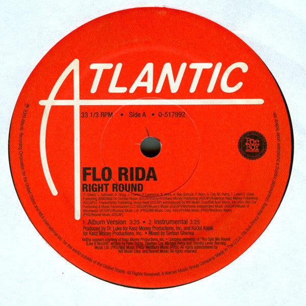 Release: Right Round-Vinyl-US-2009-0-517992-2814172