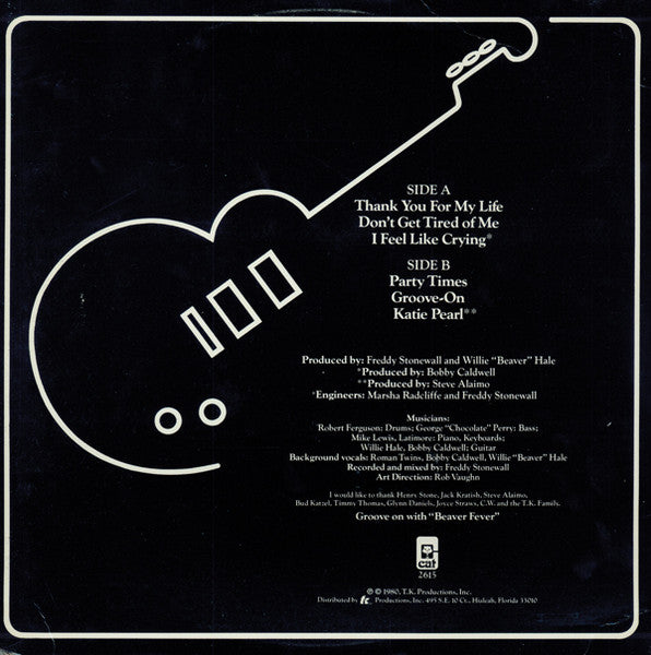 Release: Beaver Fever-Vinyl-US-1980-2615, CAT 2615-1655036