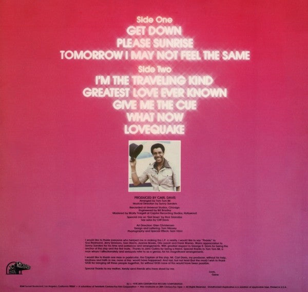 Master Release: Get Down by Gene Chandler
