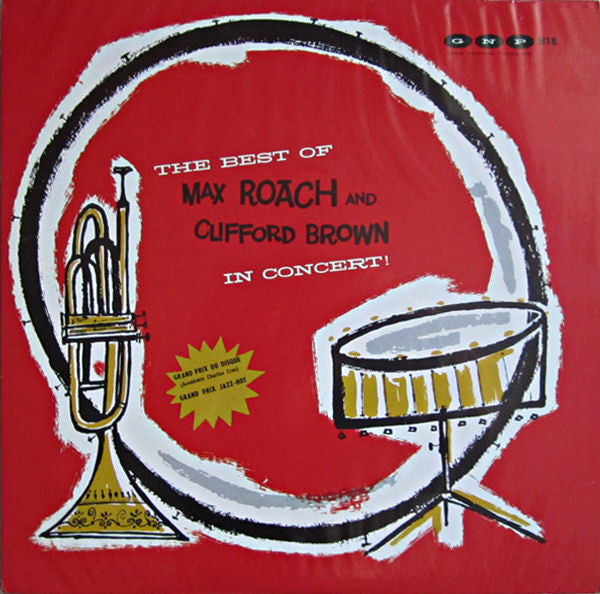 Release: The Best Of Max Roach And Clifford Brown In Concert!-Vinyl-US-1973-GNP-S18-3148688
