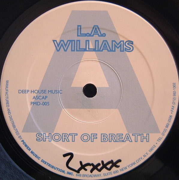 Release: Short Of Breath-Vinyl-US-1995-PMD-005-1098838