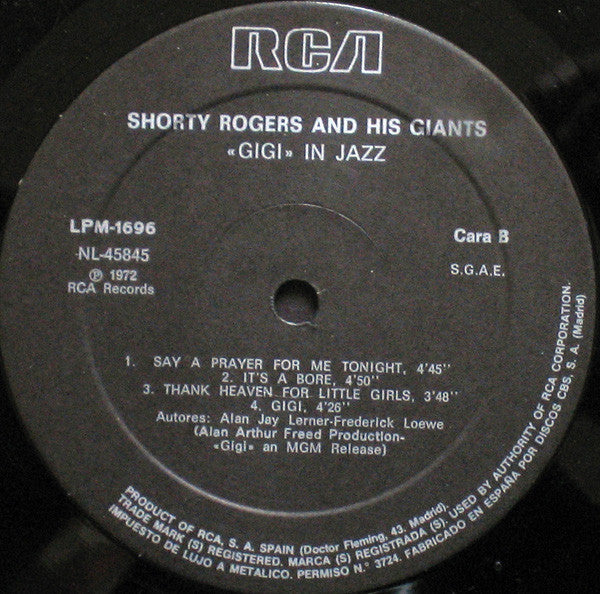 "Gigi" In Jazz