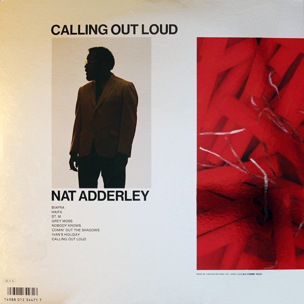 Release: Calling Out Loud-Vinyl-Japan-1987-C25Y3819, C25Y3819-3430923