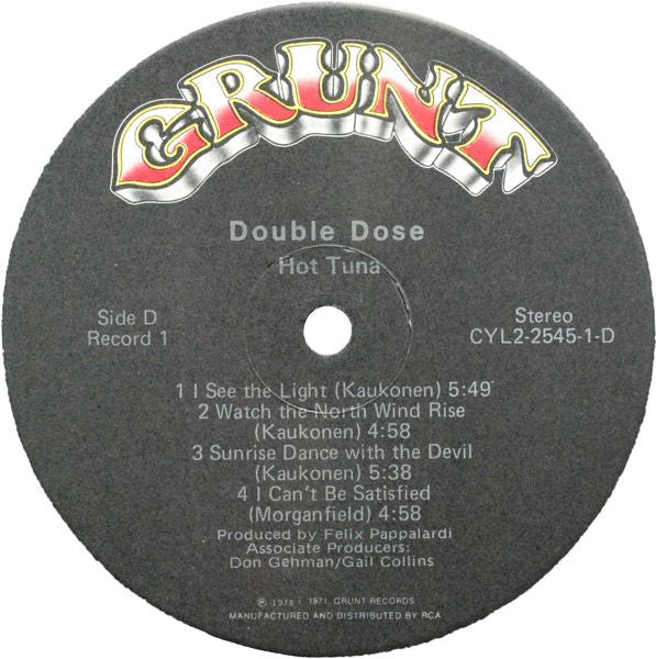 Release: Double Dose-Vinyl-US-1978-CYL2-2545-2032963