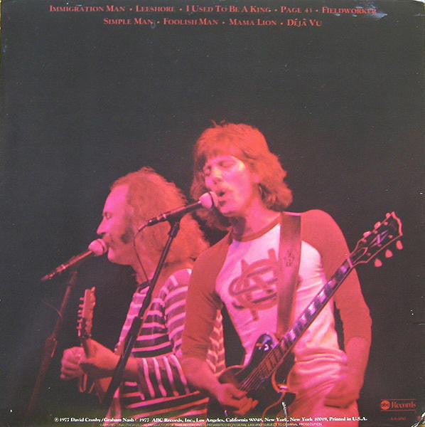 Release: Live-Vinyl-US-1977-AA-1042-1066190