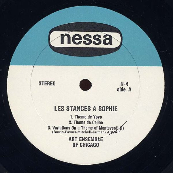 Master Release: Bande Sonore Originale Du Film "Les Stances À Sophie" by The Art Ensemble Of Chicago